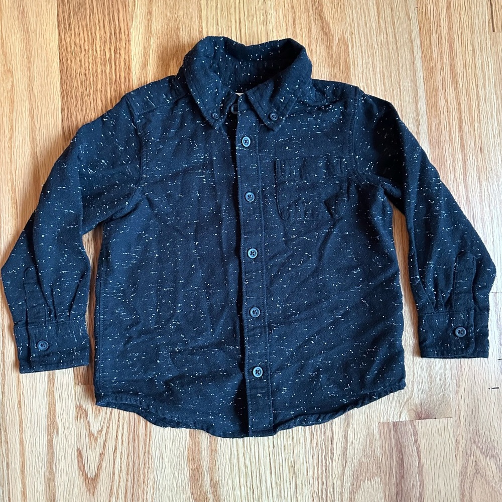 Speckled Flannel Buttondown